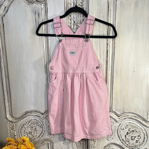 OshKosh B'gosh Pink Overalls for Casual Comfort - Picture 1 of 9